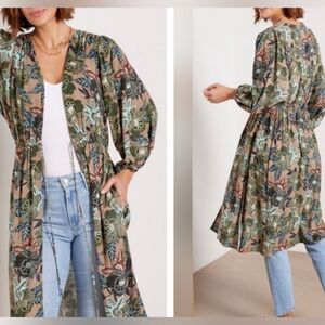 Evereve Mindy Floral Wrap Dress Size XS/S